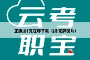 正版jj扑克在哪下载（j扑克牌图片）